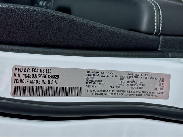 2024 Dodge Durango SRT Hellcat