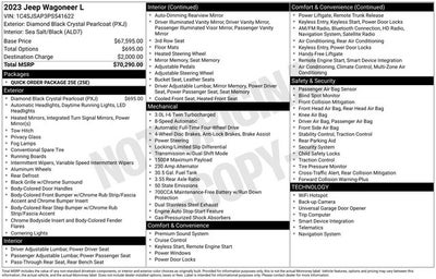 2023 Jeep Wagoneer L Base