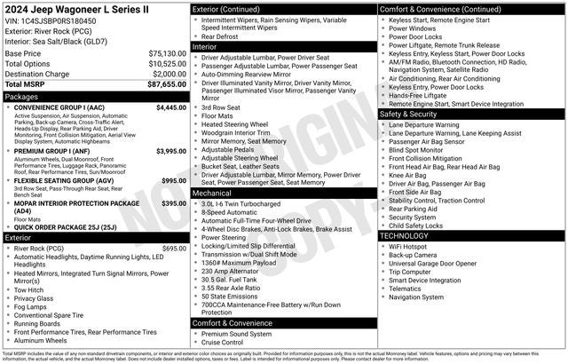 2024 Jeep Wagoneer L Series II