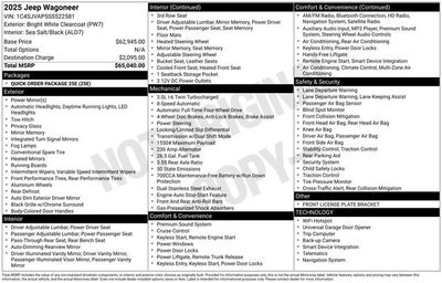 2025 Jeep Wagoneer BASE