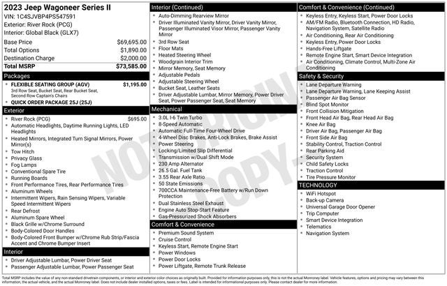 2023 Jeep Wagoneer Series II