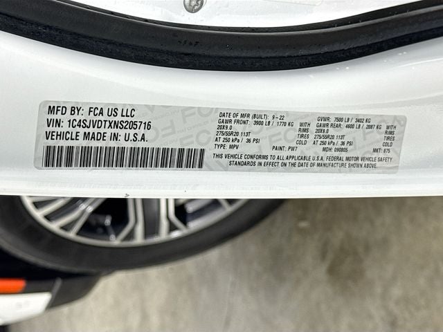 2022 Jeep Wagoneer Series III