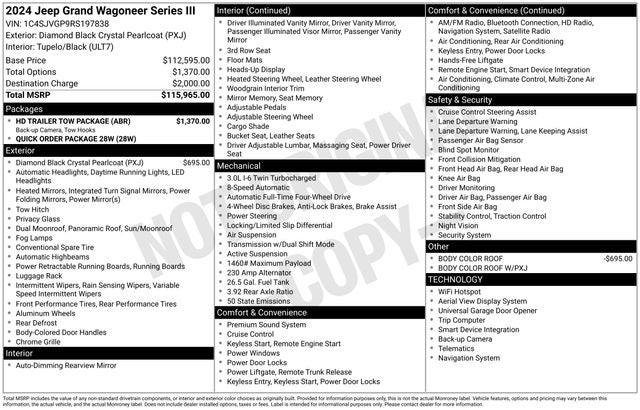 2024 Jeep Grand Wagoneer Series III