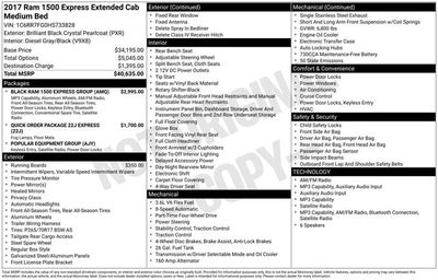 2017 RAM 1500 Express