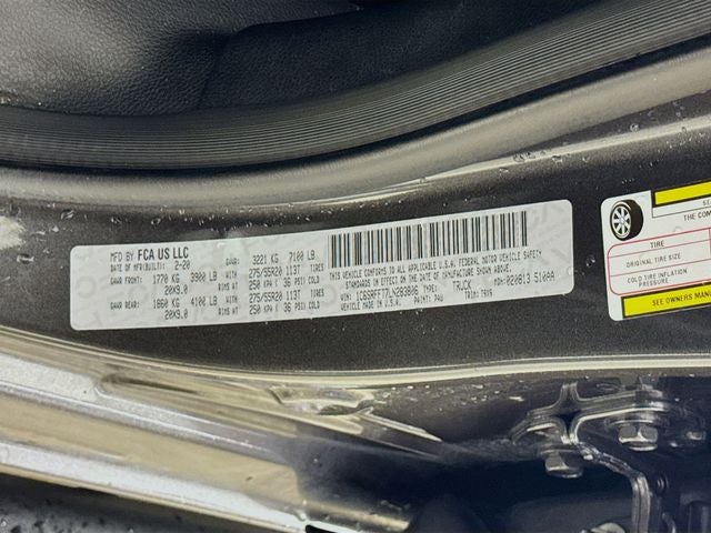 2020 RAM 1500 Big Horn/Lone Star