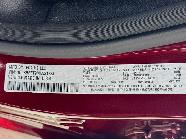 2021 RAM 1500 Big Horn/Lone Star