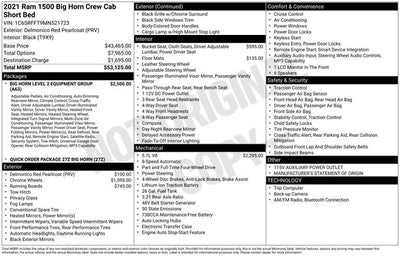 2021 RAM 1500 Big Horn/Lone Star