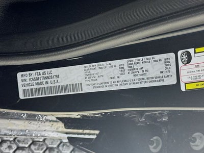 2022 RAM 1500 Laramie