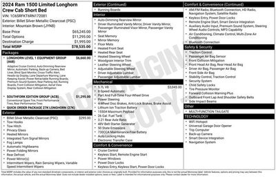 2024 RAM 1500 Limited