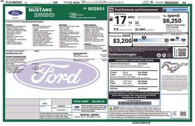 2024 Ford Mustang Dark Horse