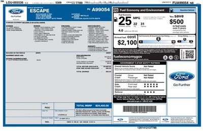 2015 Ford Escape S
