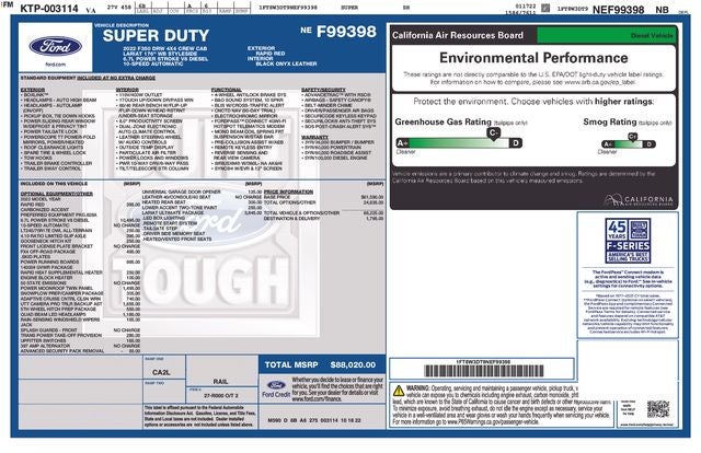 2022 Ford F-350SD Lariat DRW