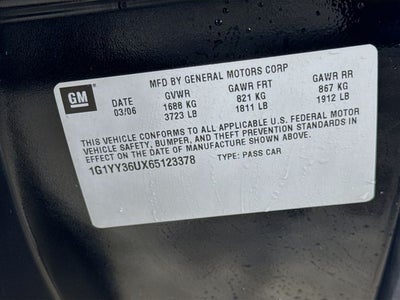 2006 Chevrolet Corvette Base