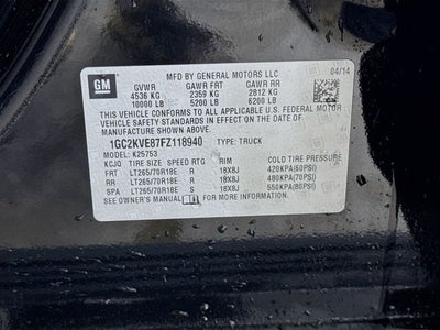 2015 Chevrolet Silverado 2500HD LT