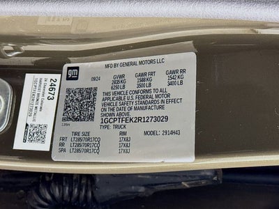 2024 Chevrolet Colorado ZR2