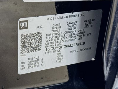 2021 Chevrolet Silverado 1500 LTZ