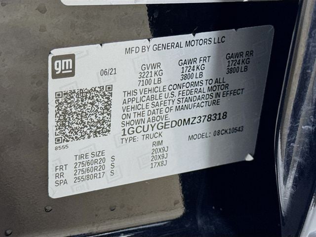 2021 Chevrolet Silverado 1500 LTZ