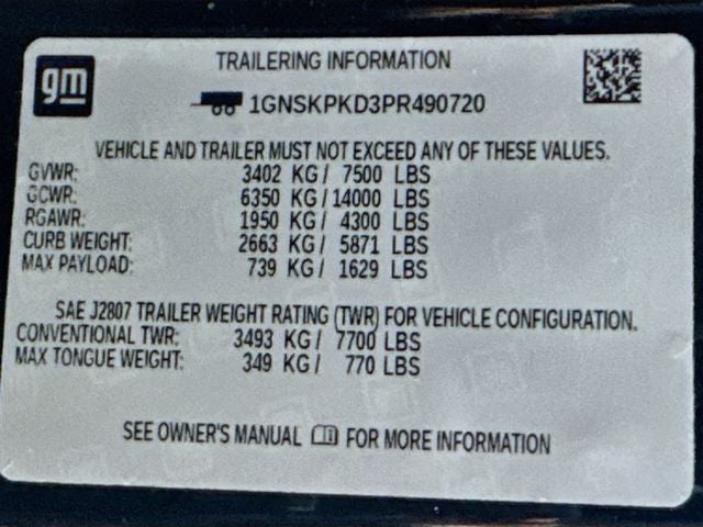 2023 Chevrolet Tahoe Z71