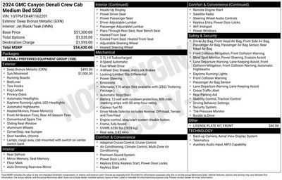 2024 GMC Canyon Denali