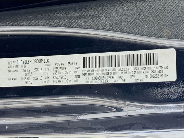 2010 Jeep Wrangler Unlimited Sahara