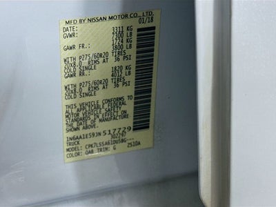 2018 Nissan Titan SV