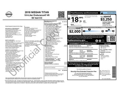 2018 Nissan Titan SV