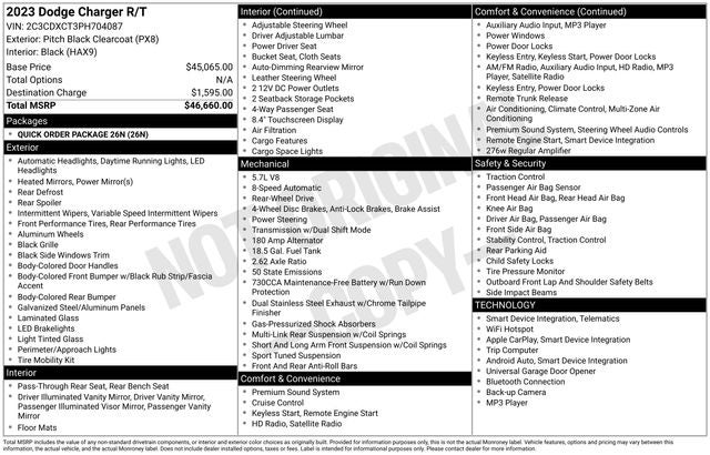 2023 Dodge Charger R/T