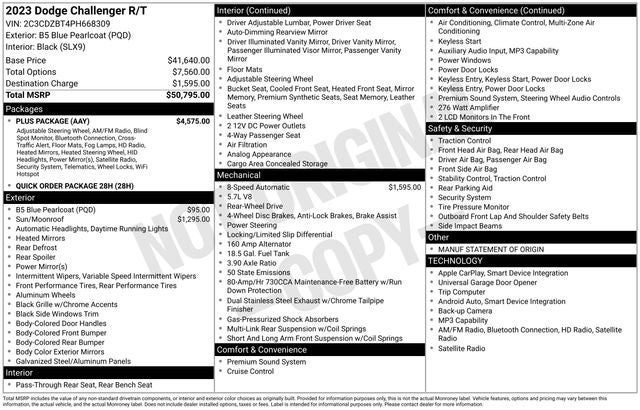 2023 Dodge Challenger R/T