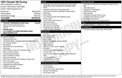2007 Chrysler 300 Touring
