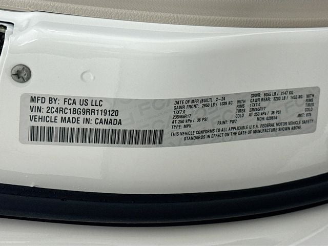 2024 Chrysler Pacifica Touring L