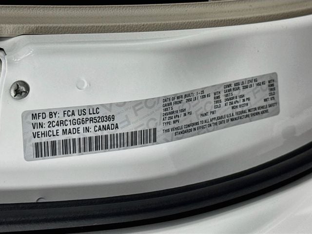 2023 Chrysler Pacifica Limited