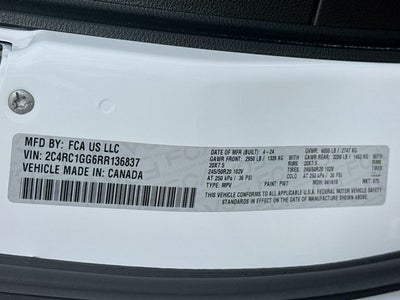 2024 Chrysler Pacifica Limited