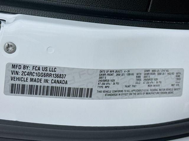 2024 Chrysler Pacifica Limited