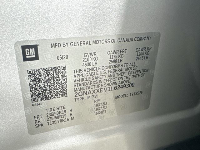 2020 Chevrolet Equinox Premier