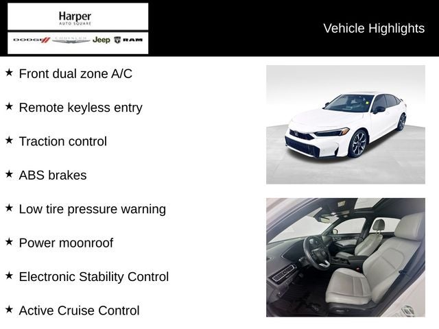 2025 Honda Civic Hybrid Sport Touring