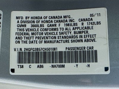 2012 Honda Civic LX