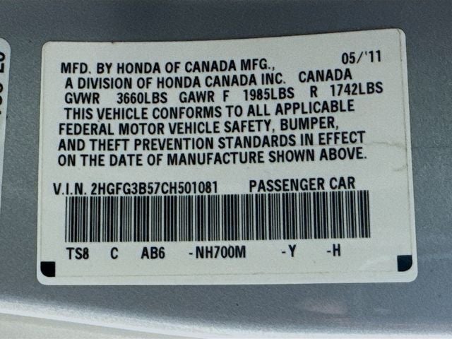 2012 Honda Civic LX