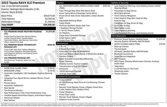 2023 Toyota RAV4 XLE Premium
