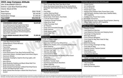2023 Jeep Compass Latitude
