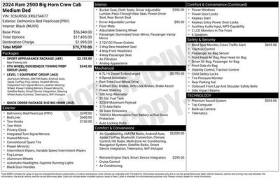 2024 RAM 2500 Big Horn