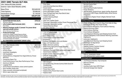 2021 GMC Terrain SLT