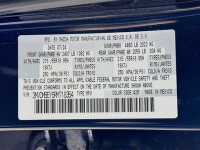 2024 Mazda Mazda CX-30 2.5 Turbo Premium Plus Package w/Premium Plus Package