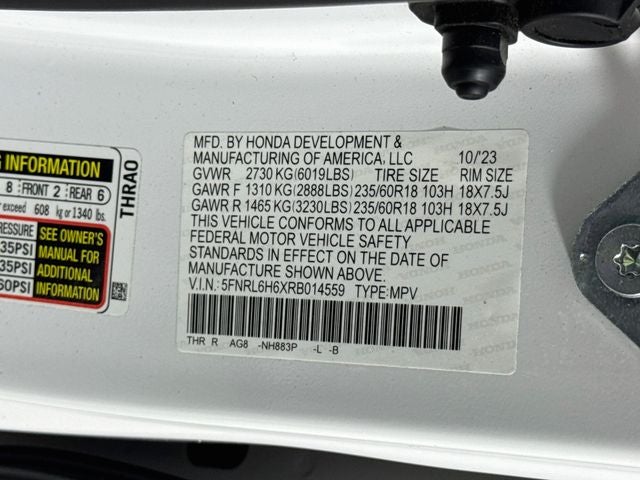 2024 Honda Odyssey EX-L
