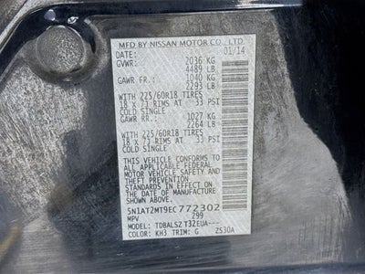 2014 Nissan Rogue SL