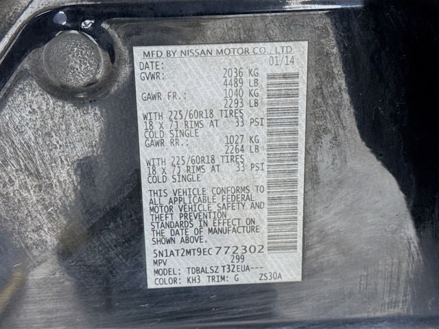 2014 Nissan Rogue SL