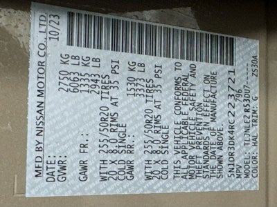 2024 Nissan Pathfinder Platinum