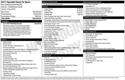 2017 Hyundai Santa Fe Sport 2.4 Base