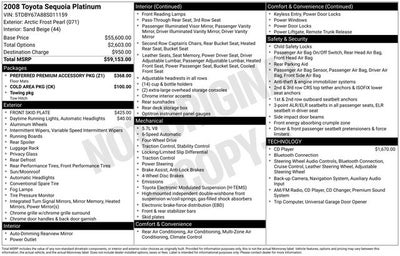2008 Toyota Sequoia Platinum
