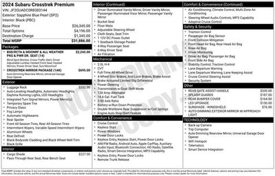 2024 Subaru Crosstrek Premium