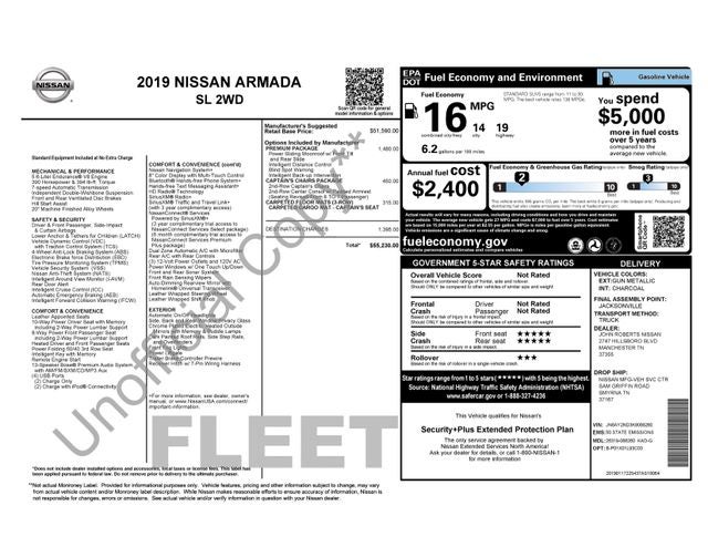 2019 Nissan Armada SL